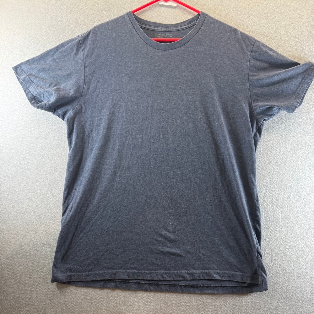 Fresh Clean Threads Mens XL Gray StratuSoft Blend Short Sleeve Crew Neck T-Shirt